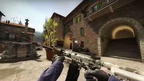 [PREVIEW] Basildoom CS:GO M4A4 - Preview "M4 Tech Camo 8" from Call of duty Online