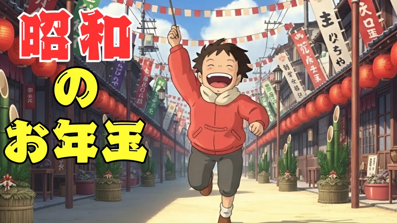 昭和のお正月 お年玉の意味 覚えていますか ? あの頃 どう受け取っていましたか