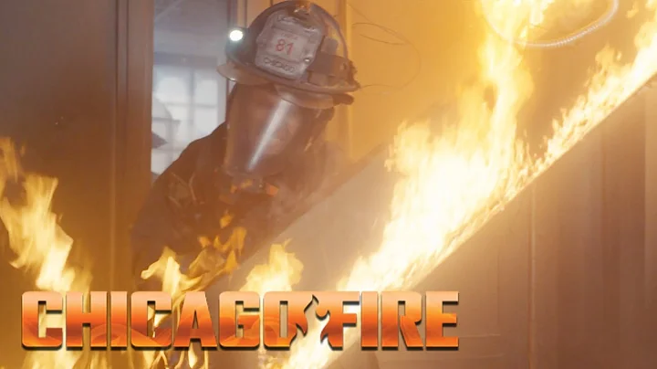 Burning roof collapses on a firefighter during risky intervention | Chicago Fire