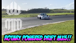 12Yr Old Drifts A Rotary Powered Mx5