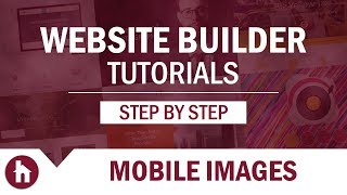 Editing your Images for Mobile View with Website Builder