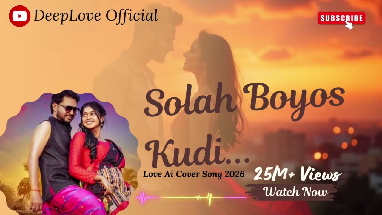 Solah Boyos Kudi 💞❤️‍🔥 || New Santhali Romantic Song || Love Ai Cover Song 2026 