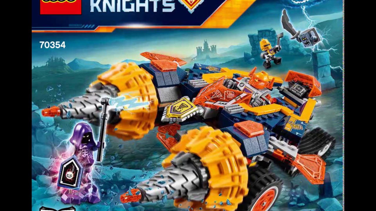Lego Instructions 70354   Nexo Knights    Axl's Rumble Maker 2 2   2017