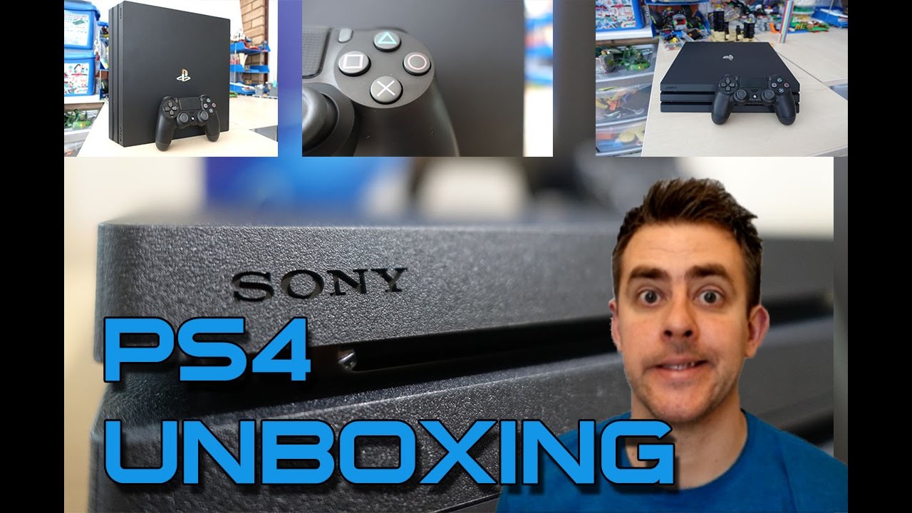 PS4 PRO Unboxing Vlog - (My 1st Ever Vlog, If You Can Call It That