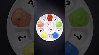 Red + Green + Cyan + Yellow + Orange = Color ? #colormixing #colorzara #shots