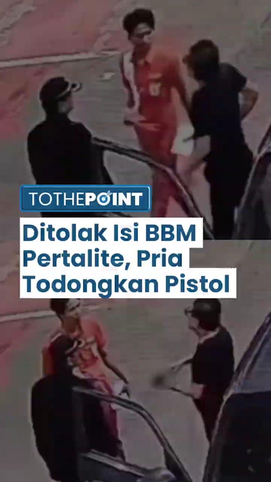 Pria Nekat Todongkan Pistol ke Petugas SPBU gegara Ditolak Isi Pertalite, Langsung Ditangkap Polisi