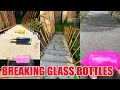 Breaking Glass Bottles &amp; Balloon Drops 💥Crushing Crunchy &amp; Soft Things!#asmr #satisfying