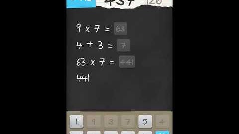 6 Numbers by Brainbow Level 126 Answer Guide