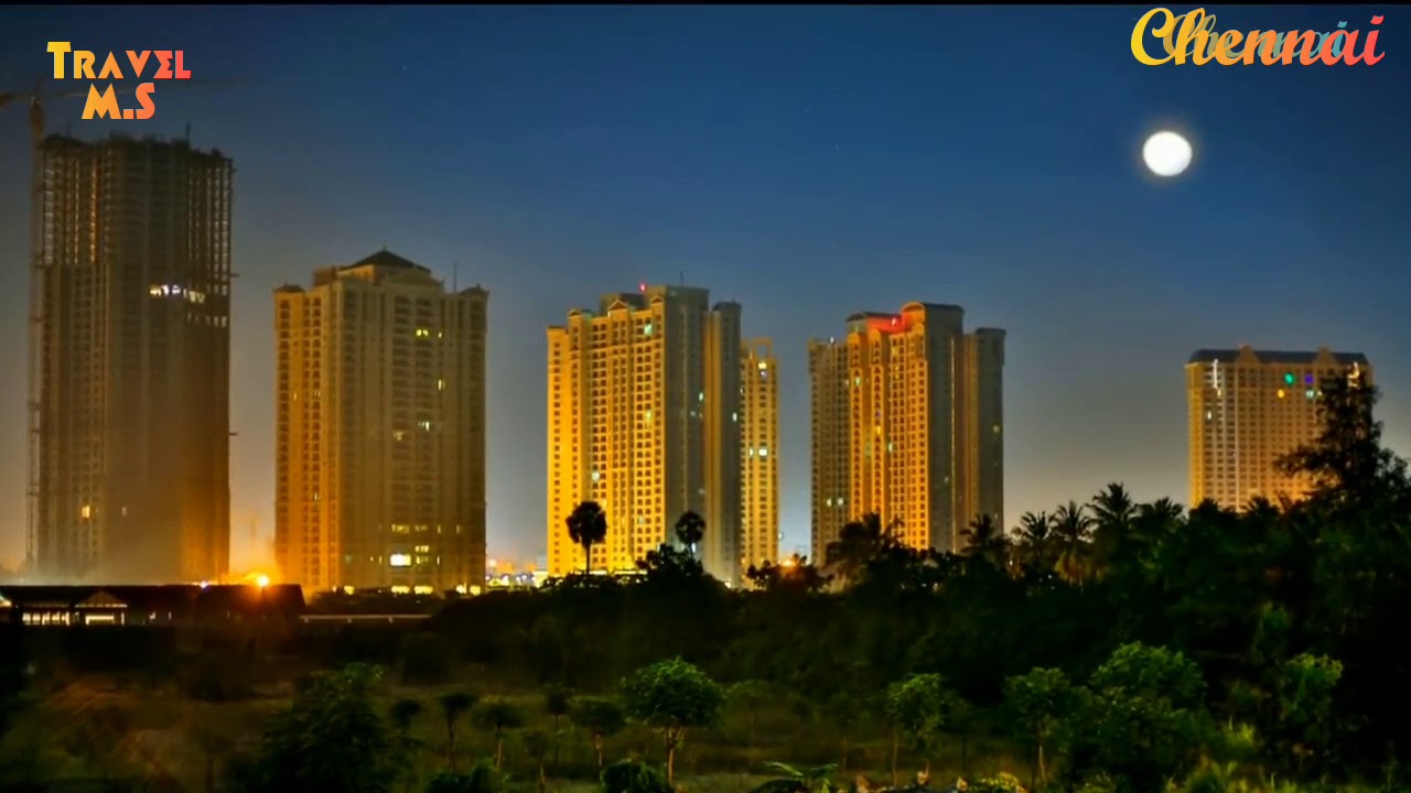 Chennai City skyline....