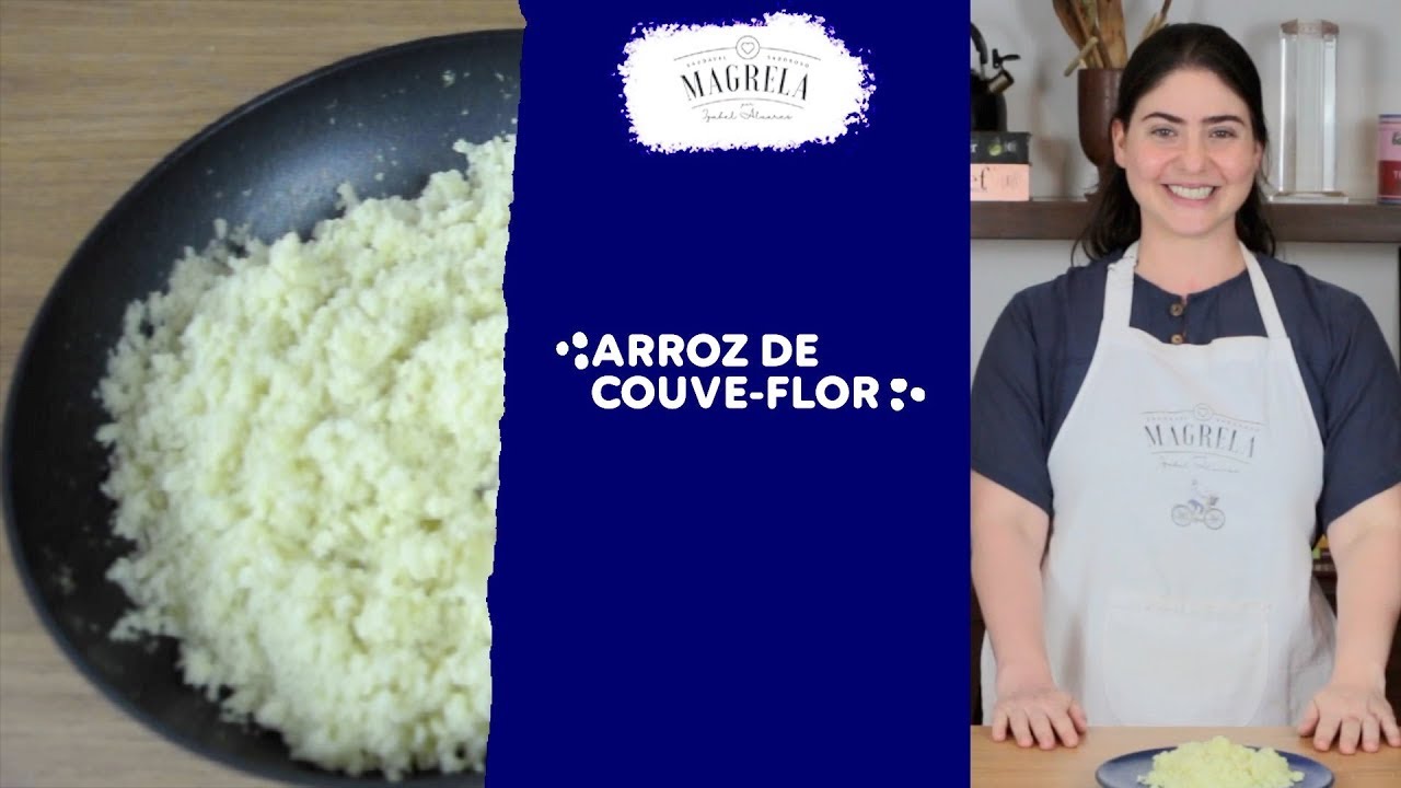 Como fazer ARROZ DE COUVE-FLOR!