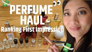HUGE PERFUME HAUL | Honest First Impression Review | Perfume Collection 2020