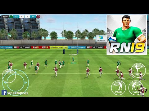 Rugby Nations 19 - Gameplay Walkthrough Part 1 (Android)