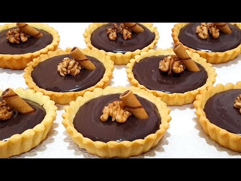ميني طارط أو طارطوليت بالشكلاط اقتصادية بمكونات بسيطة و شكل راقي