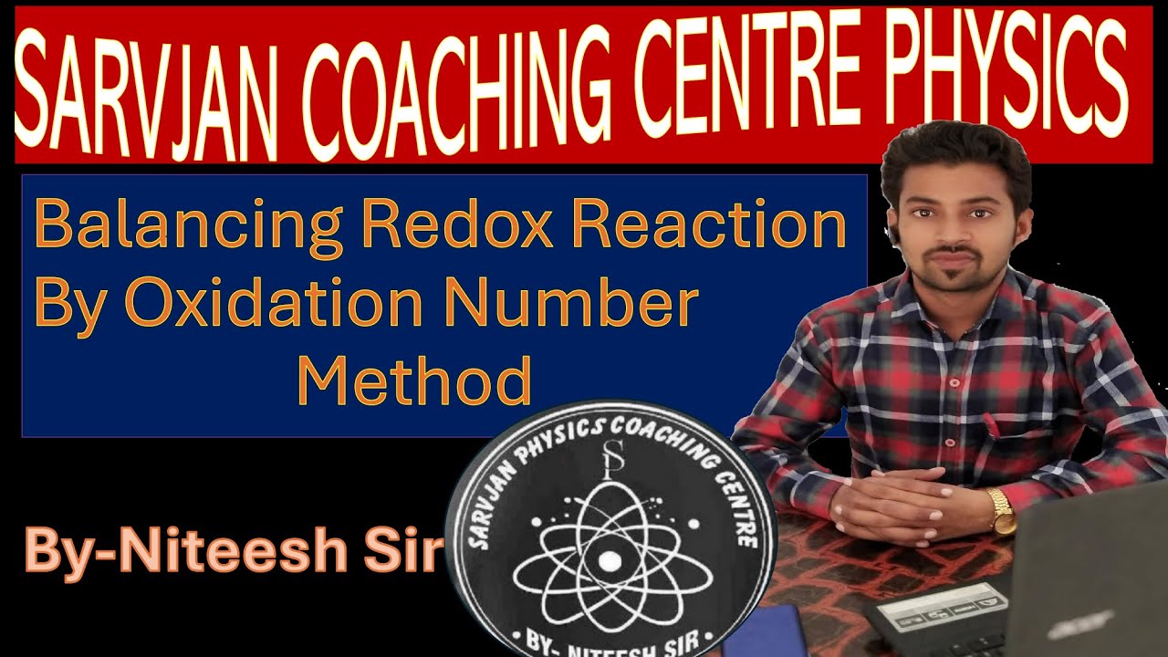 Balancing Redox Reaction By Oxidation Number  Method