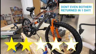 Huffy Valcon 20” boys 6 speed quick connect kids bike for boys REVIEW (Amazon)