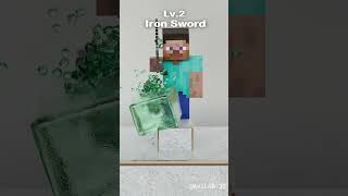 Can Steve Cut The Jelly With Every Minecraft Sword? ⚔️😱 | Blender Soft Body Animation