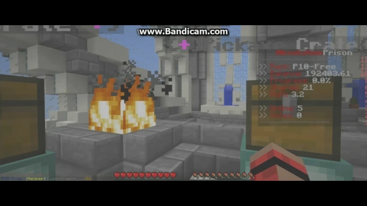 Awesome Prison Server on Minecraft! - YouTube