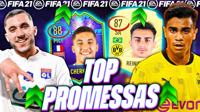 FIFA 22  Melhores Promessas *COM REAL FACE* Para o Modo Carreira