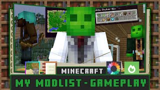 My Minecraft Mod List - Gameplay | Forge and Fabric 1.20.1