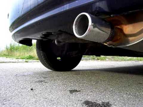 Civic 14 16v Z Końcówką Wydechu Buzzer Youtube