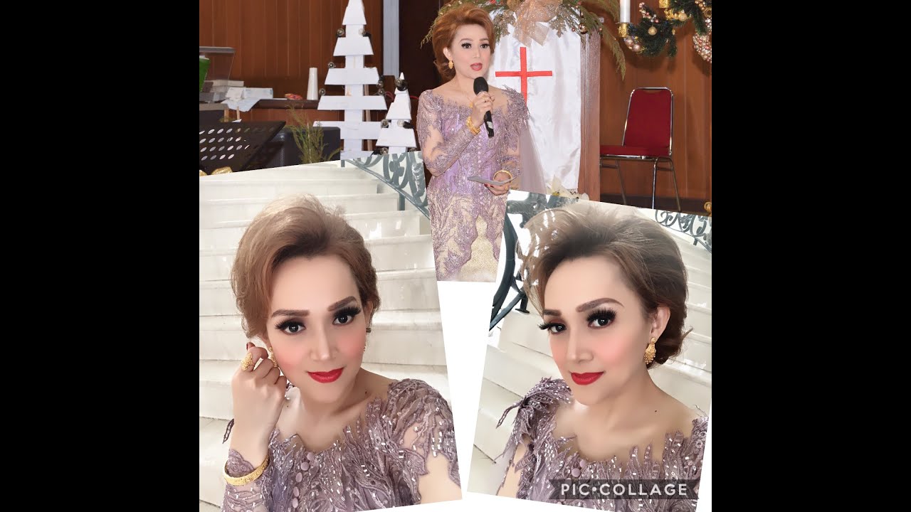 Priscilla Panggabean melayani sebagai MC Natal 22 Desember 2021