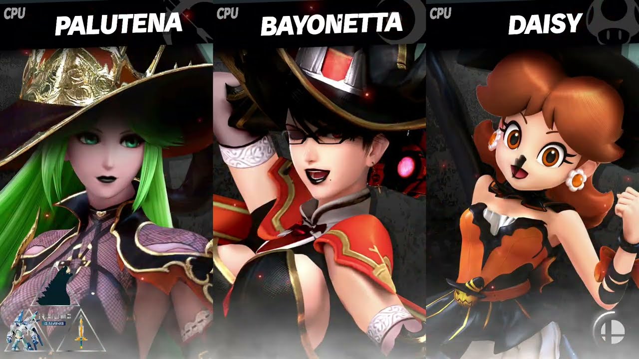 The Bewitching Hour: Palutena vs Bayonetta vs Daisy