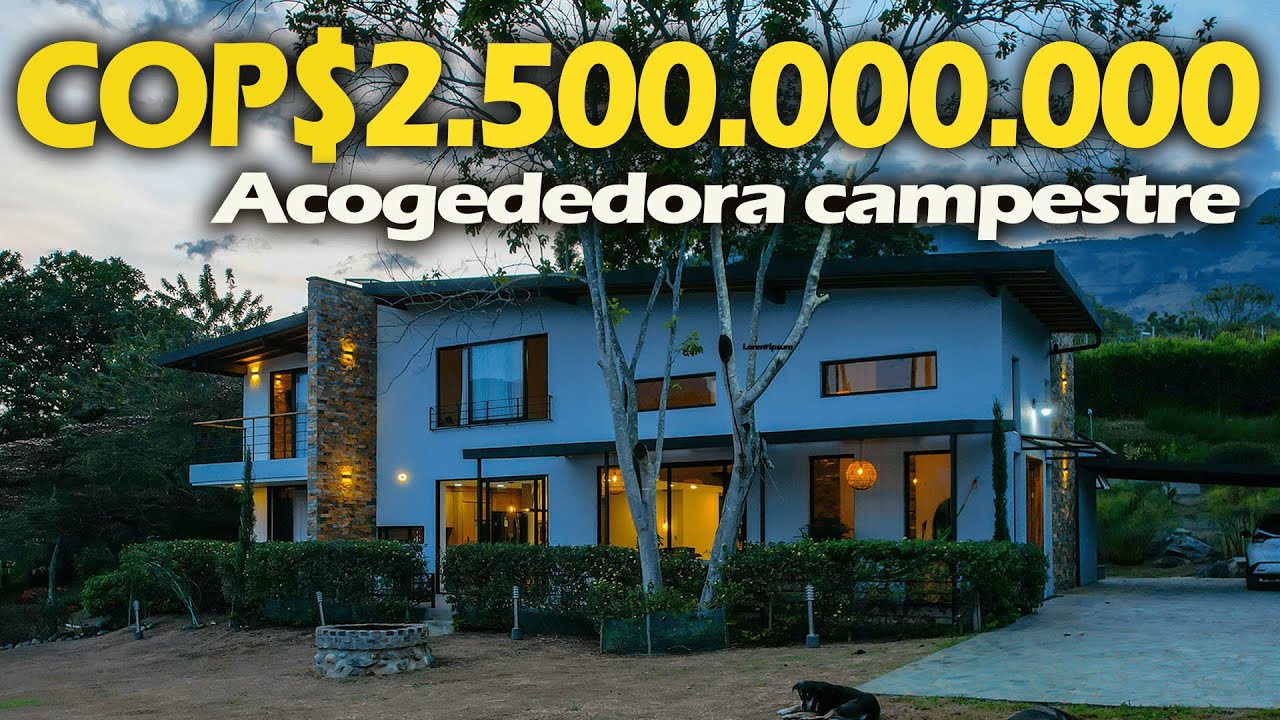 Te sorprenderá ESTA CASA Moderna Cerca a Medellin $2.700millones