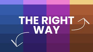 Color Shades: Most of you are doing this WRONG!