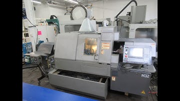 Citizen M32 CNC Swiss Screw Machine, 32mm Capacity, Live Milling w/ Live Mill Turret & More!