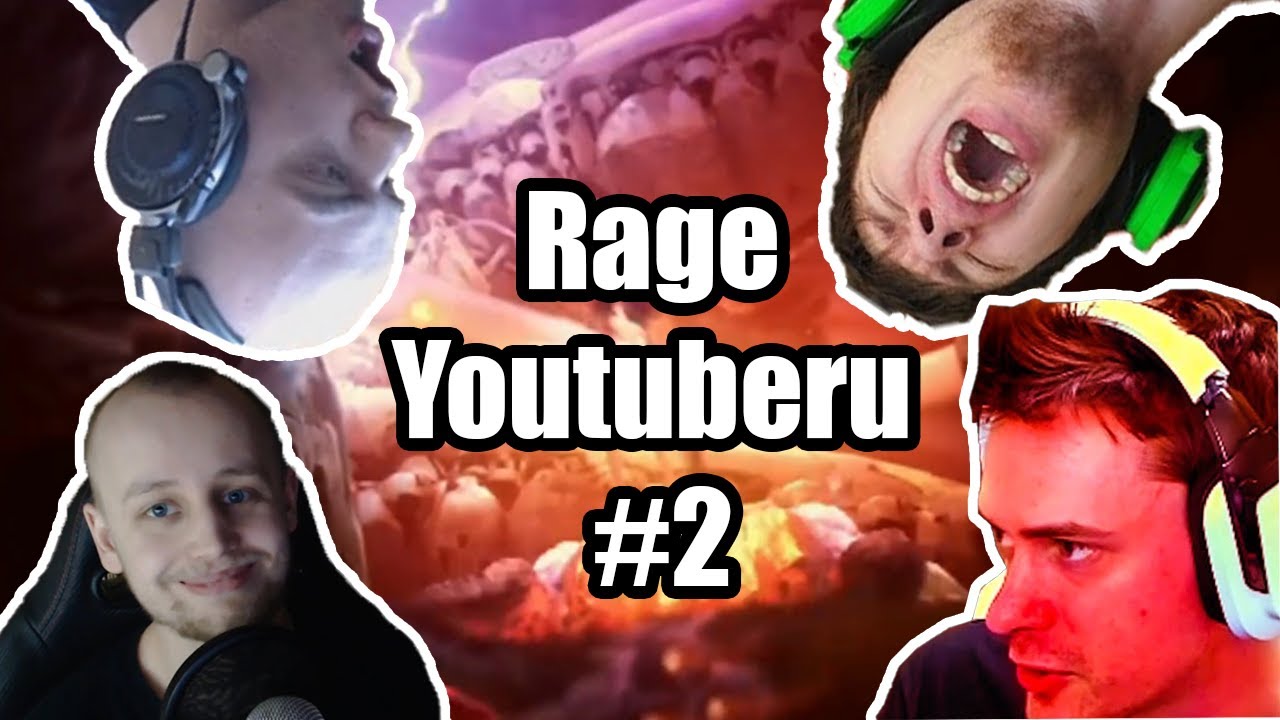 RAGE YOUTUBERŮ #2 | FiFqo, Zolik22, Agraelus, CzechCloud, PiškiS, Herdyn,...