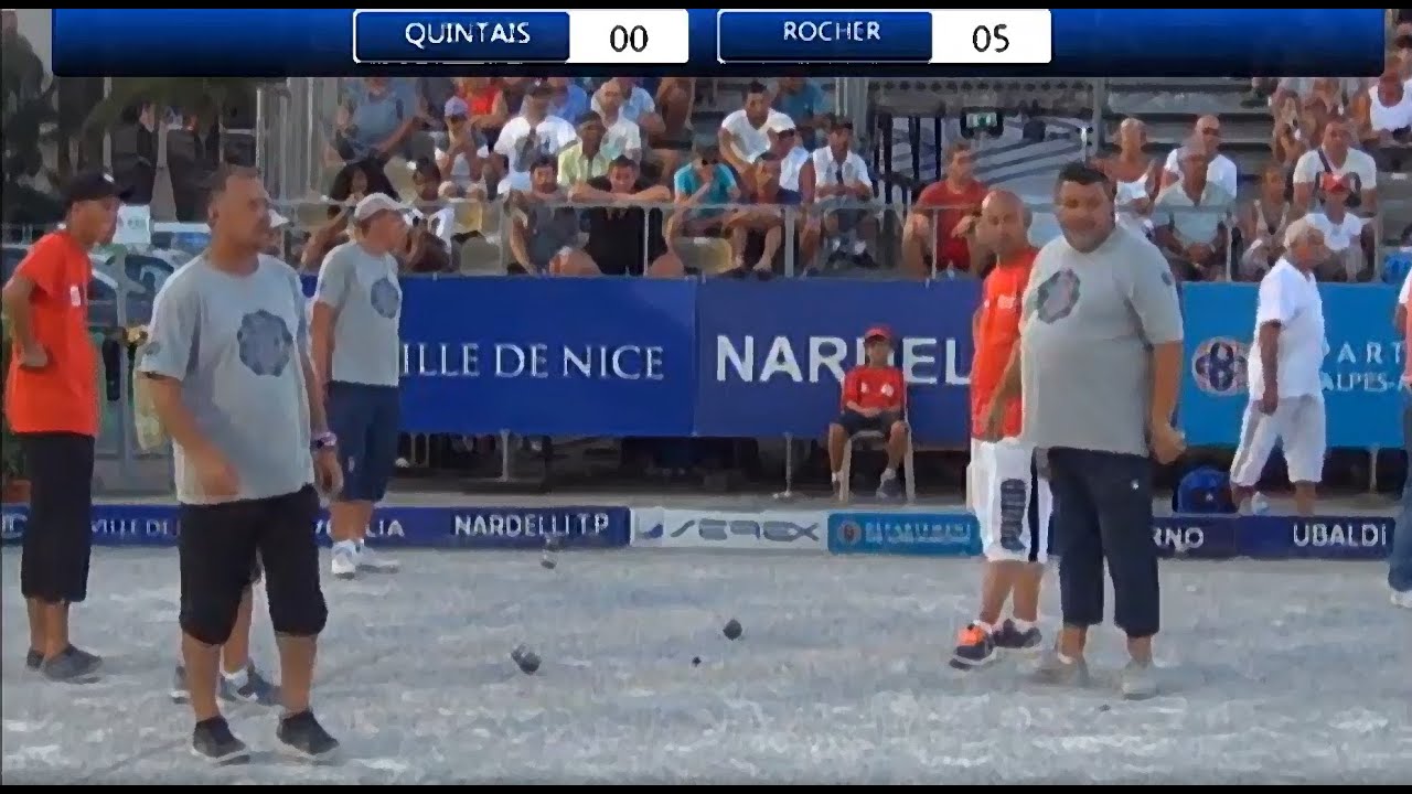 Miniature : ROCHER vs QUINTAIS : Europétanque 2015 à Nice phases qualificatives poules des quarts