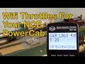 Wifi Throttles For Your NCE PowerCab (193)