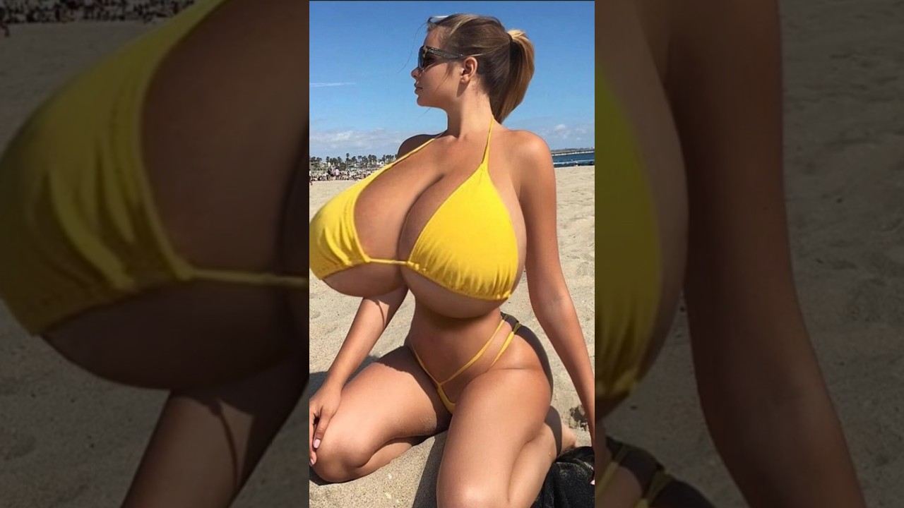 Huge tits girls Instagram tiktok model big booty boobs 