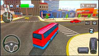 Crazy Bus Driving in City Traffic! 🚦 Bus Simulator - Android Gameplay screenshot 3
