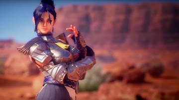 Fighting EX Layer Official Blair and Jack Trailer