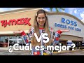 ROSS vs TJ MAXX | De COMPRAS por las tiendas MÁS BARATAS de ORLANDO