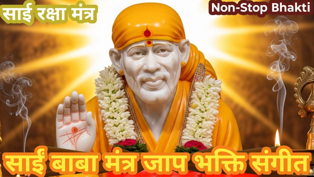 साई रक्षा मंत्र सर्व कष्ट निवारण | नकारात्मक ऊर्जा दूर करें | अद्भुत लाभ | Non-Stop Bhakti | #2026