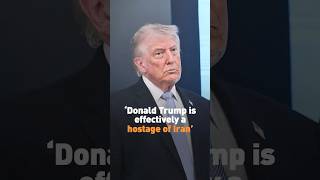 ‘Donald Trump is effectively a hostage of Iran’