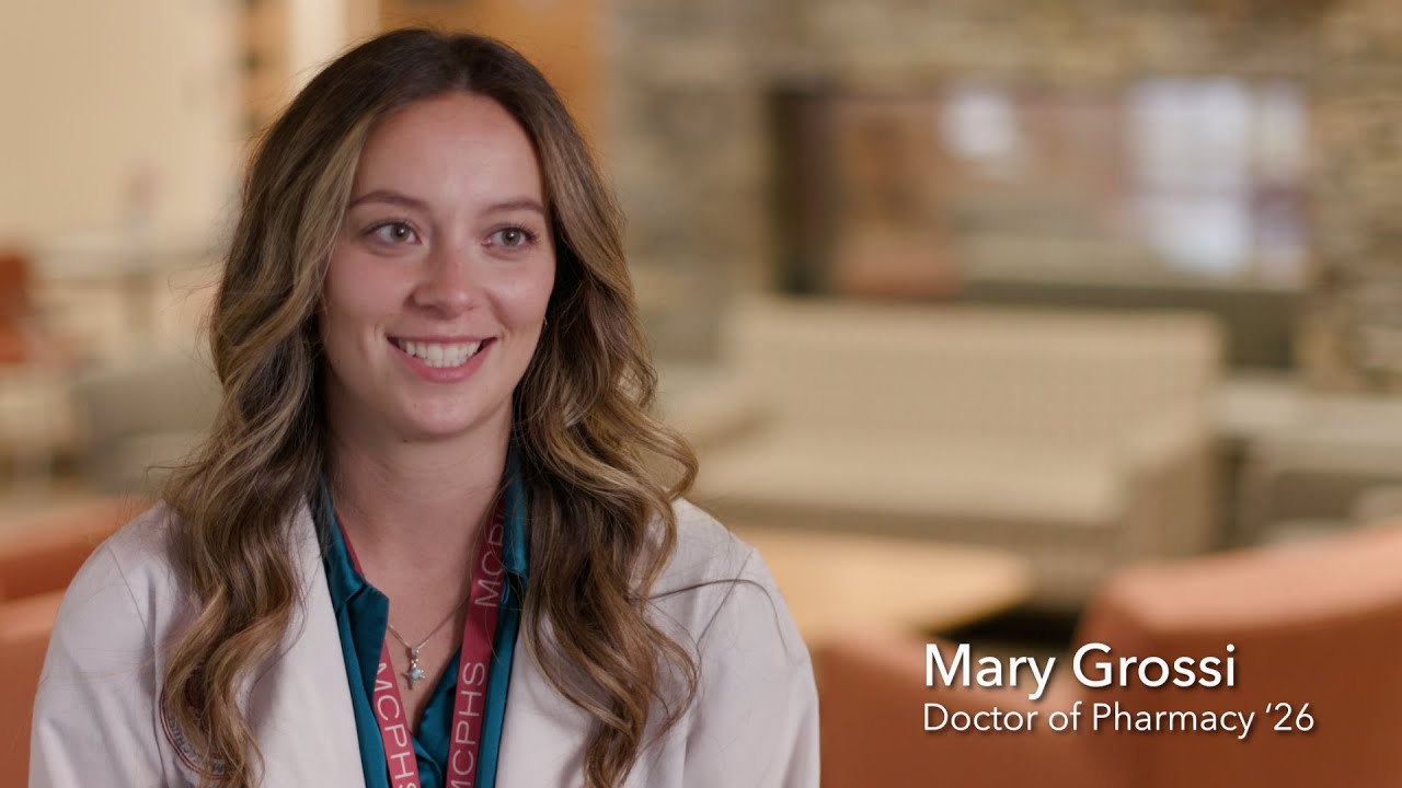 This is MCPHS: Mary Grossi PharmD '26