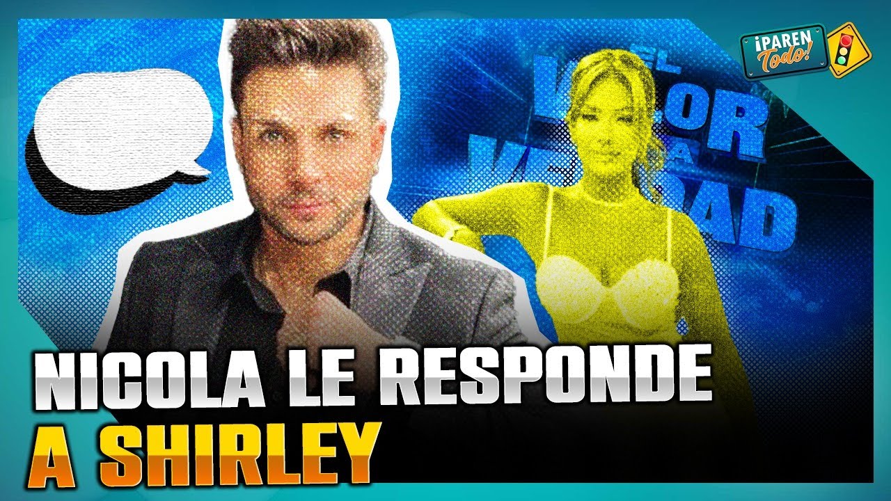 Nicola Porcella responde a Shirley Arica tras declaraciones en el Valor de la Verdad
