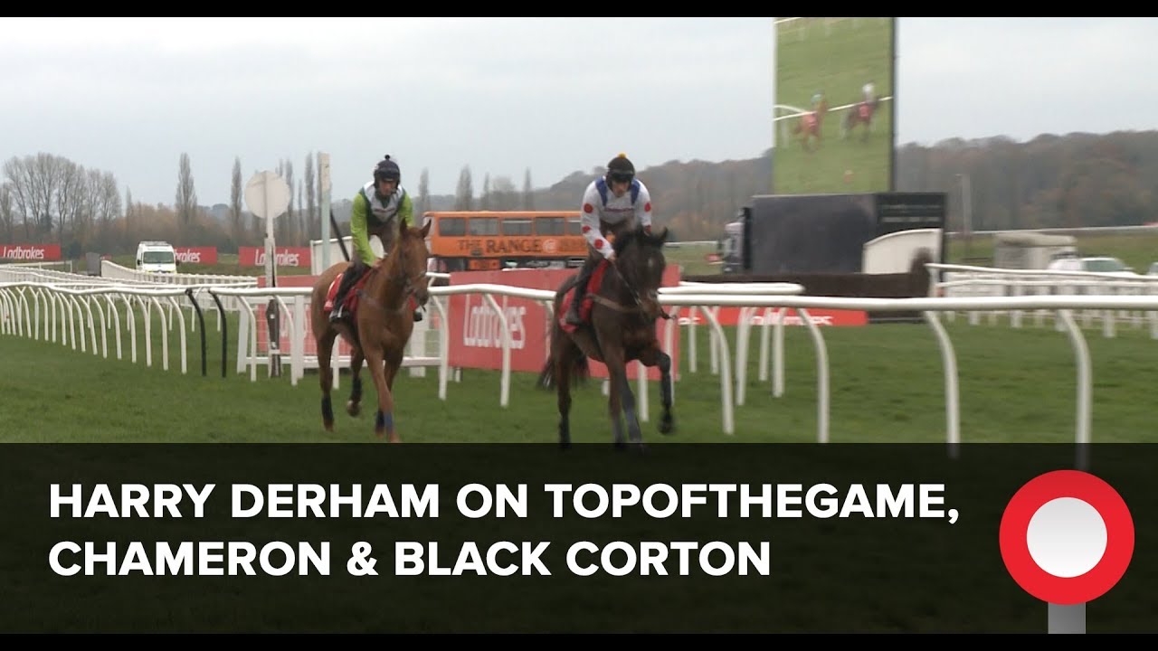 ascot racecourse wiki Harry Derham on Topofthegame, Chameron & Black Corton