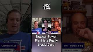 Nuclear Power Plant is a Really Stupid Card!
A clip from Puck Junk Podcast Episode 189.
See all Podcast Episodes at:
https://www.youtube.com/@PuckJunk
Subscribe to the Puck Junk Newsletter at:
https://puckjunk.com/newsletter/
Buy a cool hockey t-shirt to support Puck Junk at:
https://puckjunk.com/shop/
Join the Puck Junk Hockey Discussion Group:
https://www.fb.com/groups/puckjunk
Follow Puck Junk on X/Twitter at:
https://twitter.com/PuckJunk
Follow Puck Junk on Instagram at:
https://www.instagram.com/puckjunk/
Follow Puck Junk on TikTok at:
https://www.tiktok.com/@puckjunk?is_f...
Visit Puck Junk at:
https://www.puckjunk.com Nuclear Power Plant is a Really Stupid Card!