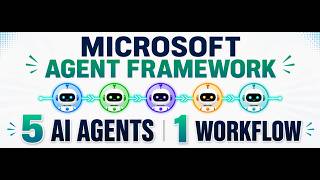 Microsoft Agent Framework LIVE Demo Building a Real Multi-Agent System Azure Microsoft AI Foundry