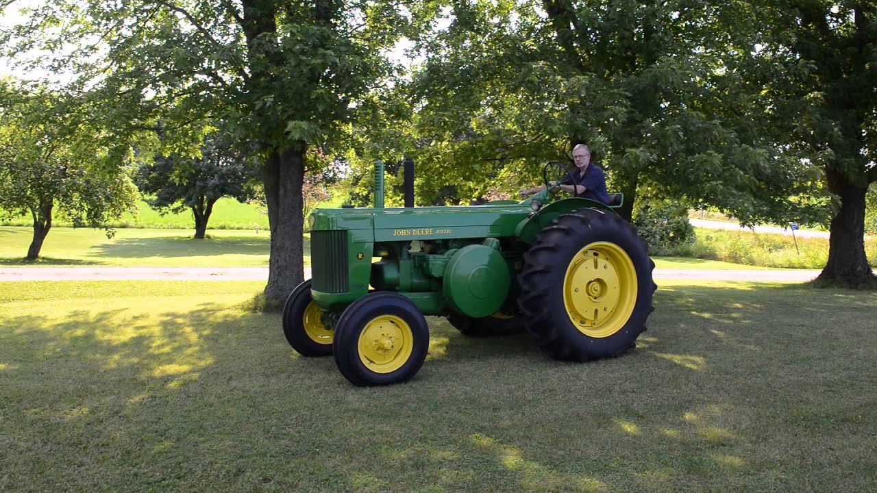 1953 John Deere Model R Tractor The Ed Westen Tractor Collection