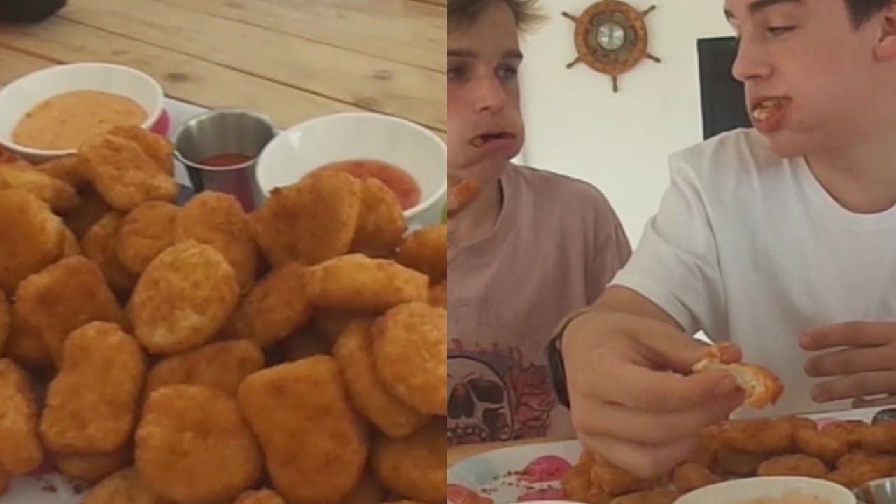 100 CHICKEN NUGGETS! YouTube