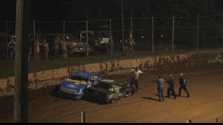 Dirt track fights and tempers flaring 2021