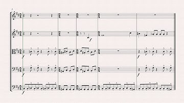Original composition - String quintet (to be completed)