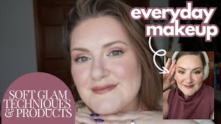 Everyday Makeup Techniques & Products | Affordable & Fast Soft Glam Makeup Tutorial