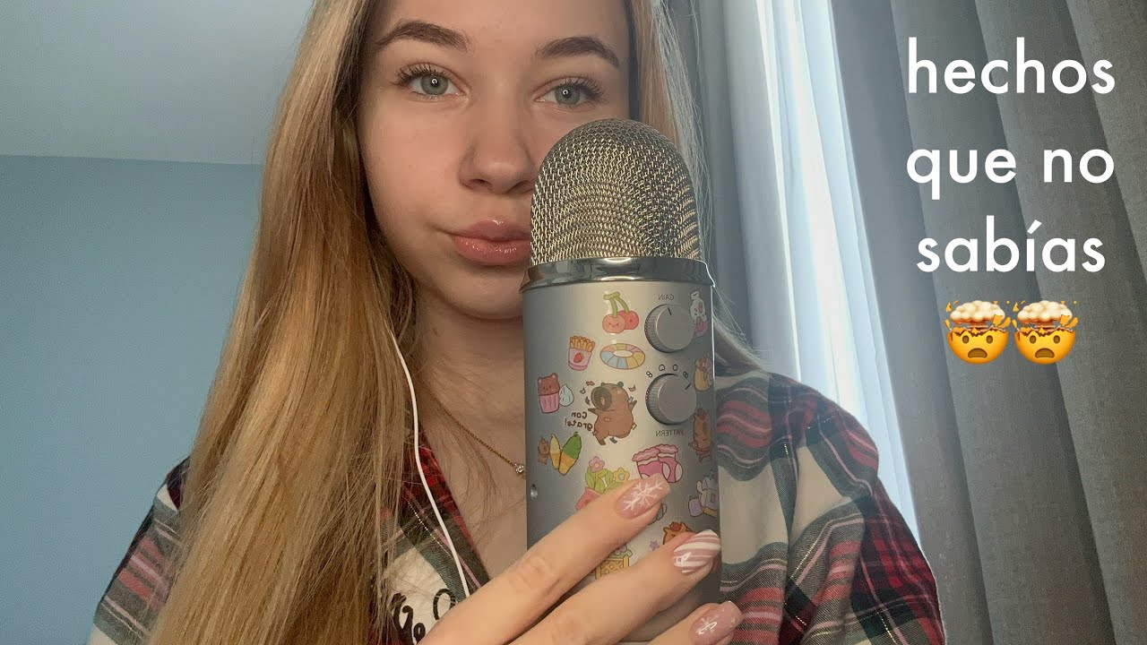 ASMR Hechos Sobre Países HISPANOHABLANTES 🇪🇸