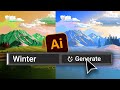 New AI tool in Adobe Illustrator | Generative Recolor